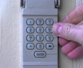 Tarrant County keypad