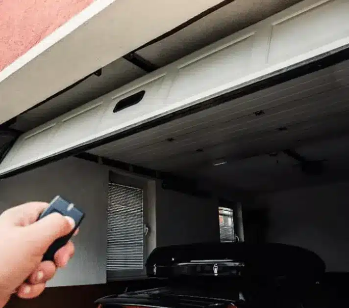 Using Garage Remote to Open Garage Door