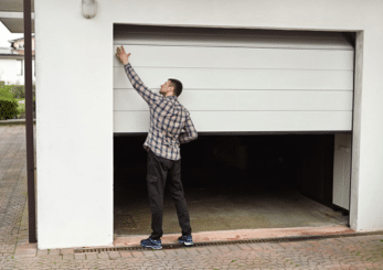 how do you balance a garage door
