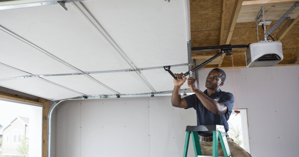 labor cost to install a garage door