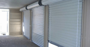 manual roll up garage door